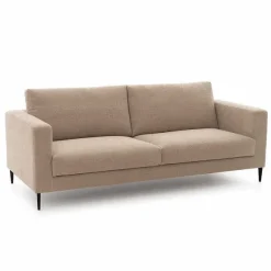 Fashion RETIF Canap En Tissu Chin 3 Places Beige