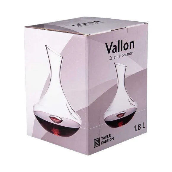 Sale RETIF Carafe À Décanter Vallon 1,8L