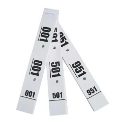 Discount RETIF Carnet De 50 Tickets Vestiaires Num Rot S 3 Volets Ft 20X3Cm Blancx20