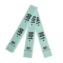 Best Sale RETIF Carnet De 50 Tickets Vestiaires Num Rot S 3 Volets Ft 20X3Cm Vertx20