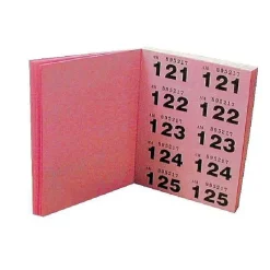 Best RETIF Carnet De Tickets Rose Et Vert - 2 X 500 Tickets