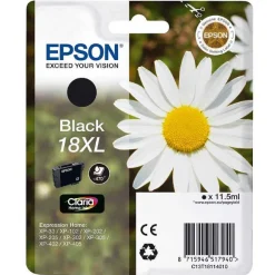 Fashion RETIF Cartouche Jet D'Encre Originale T1811 18Xl Pour Expression Xp-30/Xp102 Noir