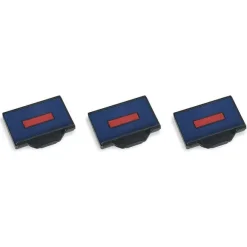 Clearance RETIF Cassette Encreur De Rechange Pour Tampon 6/56/2 Bicolore Bleu Rouge
