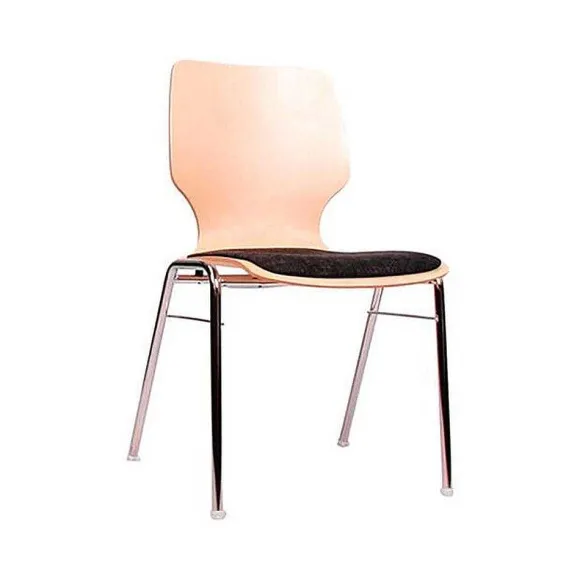 Fashion RETIF Chaise 'Combisit' - Avec Coussin D'Assise Noir