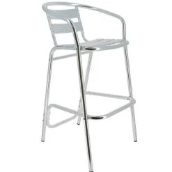Online RETIF Chaise De Bar D'Ext Rieur Empilable Bruxelles En Aluminium