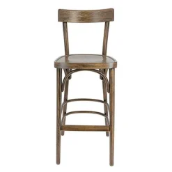 Best Sale RETIF Chaise De Bar D'Int Rieur Andel En Bois Finition C Rus E Fonc E