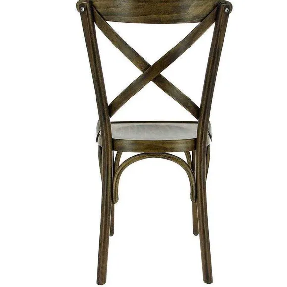 Cheap RETIF Chaise D'Int Rieur Chinon En Bois Finition C Rus E Fonc E - Par 2
