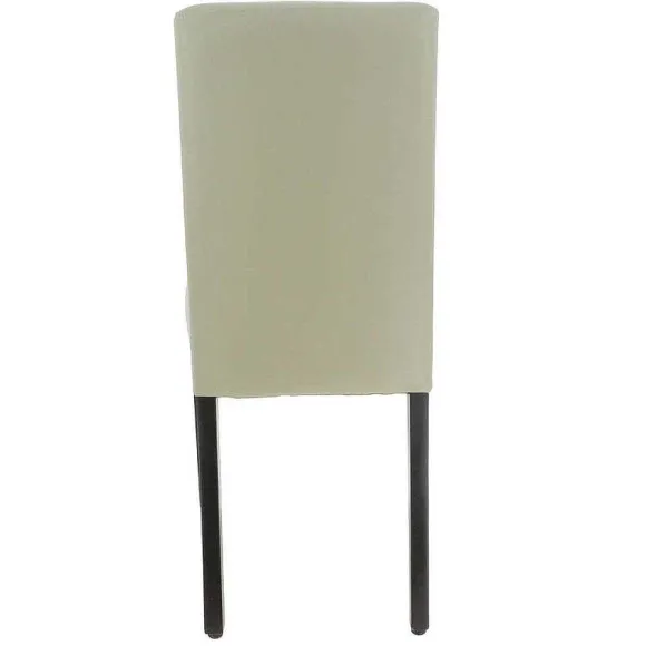 Cheap RETIF Chaise D'Int Rieur S Ville En Bois Tapiss E D'Un Simili Cuir Beige - Par 2