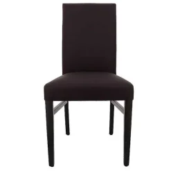 Hot RETIF Chaise D'Int Rieur S Ville En Bois Tapiss E D'Un Simili Cuir Chocolat - Par 2