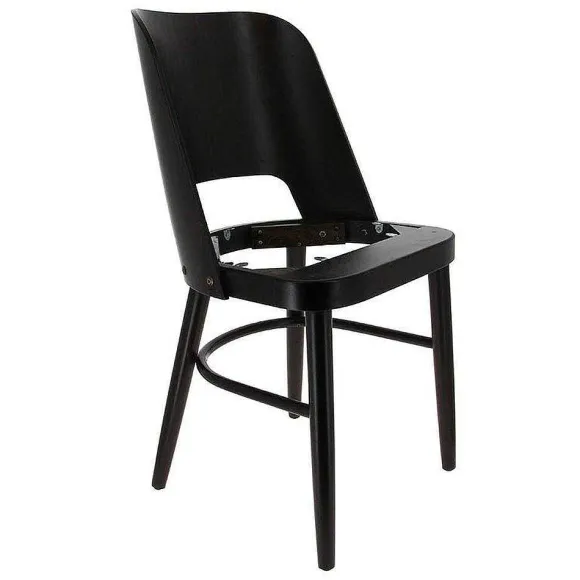 Fashion RETIF Chaise D'Int Rieur Structure Bois Colis E Finition Weng - Par 2
