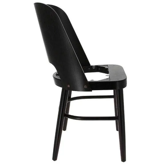 Fashion RETIF Chaise D'Int Rieur Structure Bois Colis E Finition Weng - Par 2