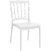 Shop RETIF Chaise Empilable De R Ception Napol On En Polypropyl Ne Blanc