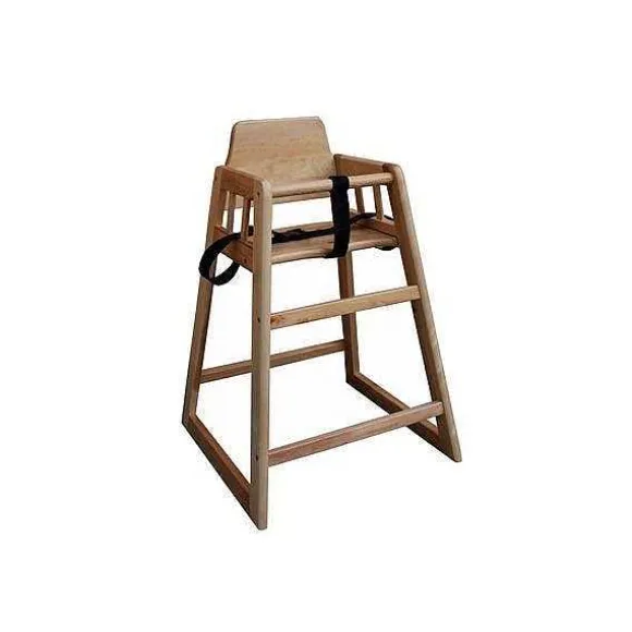 Best Sale RETIF Chaise Haute Bois Empilable - Dimensions : L 50 X H 75 X P 50 Cm