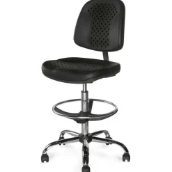Discount RETIF Chaise Haute Caisse Roulettes Accoudoirs R Glables -Poste Haut