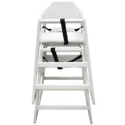Outlet RETIF Chaise Haute En Bois Blanche
