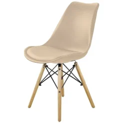 Outlet RETIF Chaise Nordic Beige (56 X 48 X 82,5 - Hauteur De L'Assise 48 Cm)