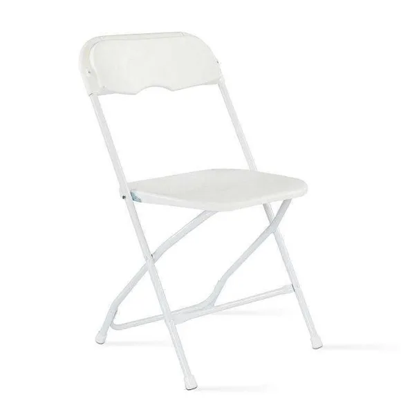 Shop RETIF Chaise Pliante Pleine Hpde Rekkem 81X45X45 Cm(Pcb10) Blanc