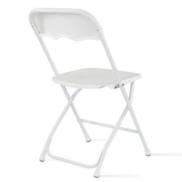 Shop RETIF Chaise Pliante Pleine Hpde Rekkem 81X45X45 Cm(Pcb10) Blanc
