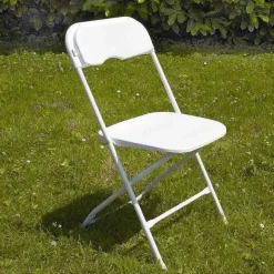 Shop RETIF Chaise Pliante Pleine Hpde Rekkem 81X45X45 Cm(Pcb10) Blanc