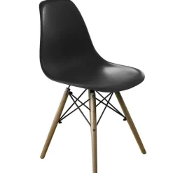 Clearance RETIF Chaise Stockholm Noire (53X46X80 - Hauteur D'Assise Au Sol 4 Cm)