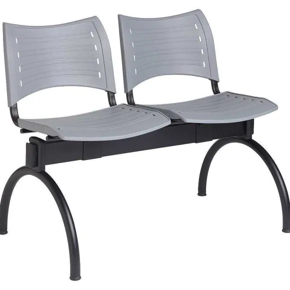 Sale RETIF Chaise Sur Poutre Avec Coque Plastique 4 Places - Coloris : Bleu