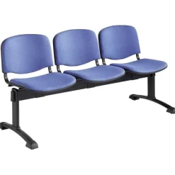 Best Sale RETIF Chaise Sur Poutre En Tissu Assise/Dossier Mousse Confortable - Rouge - 2 Places