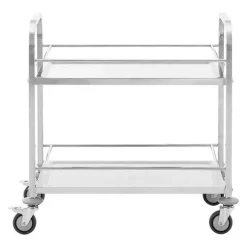 Cheap RETIF Chariot De Service En Acier Inoxydable Chariot De Service Restaurant (Capacit