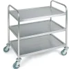 Best RETIF Chariot De Service En Inox 3 Plateaux