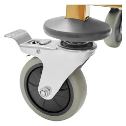 Best RETIF Chariot De Service Roulant En Acier Inoxydable Desserte Vaisselle Cuisine Rest