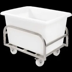 Outlet RETIF Chariot Inox Pour Bac Profond Coloris Argent