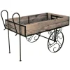 Shop RETIF Charrette En Bois 120X70X70Cm Pin Vieilli Sabl