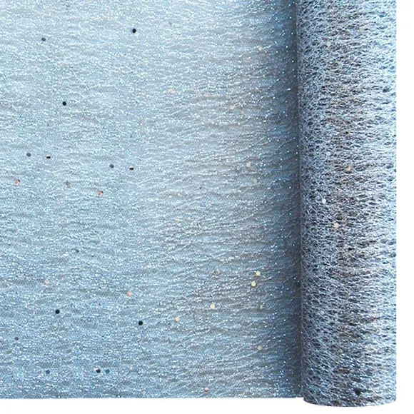 Discount RETIF Chemin De Table Glitter Argent En Rouleau 0,30X5M Rouleau
