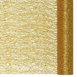 Best Sale RETIF Chemin De Table Glitter Or En Rouleau 0,30X5M Rouleau