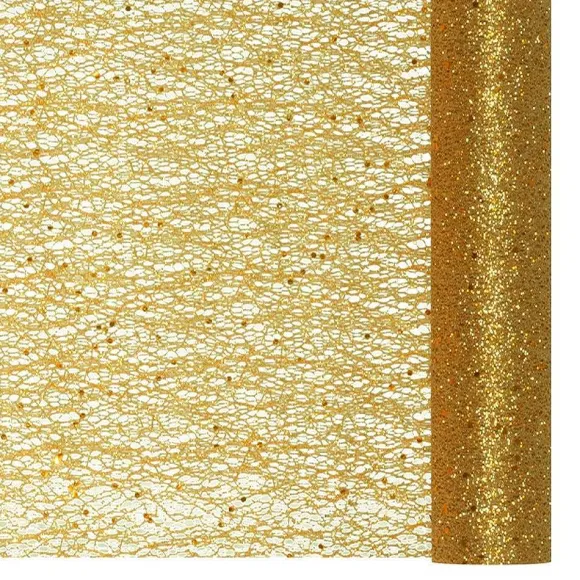 Best Sale RETIF Chemin De Table Glitter Or En Rouleau 0,30X5M Rouleau
