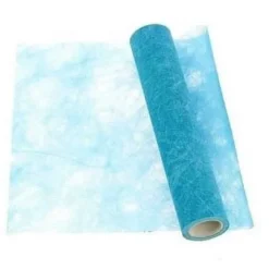 Best RETIF Chemin De Table Polytulle Haute Qualit Turquoise 30Cmx10M