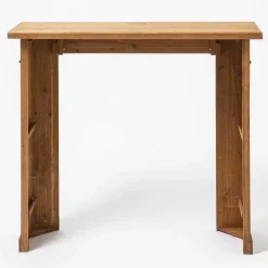 Fashion RETIF Chemin E Console En Bois Avec Tag Res Amovibles L 90 X P 30 X H 80 Cm