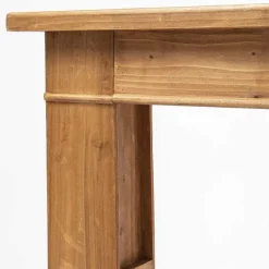Fashion RETIF Chemin E Console En Bois Avec Tag Res Amovibles L 90 X P 30 X H 80 Cm