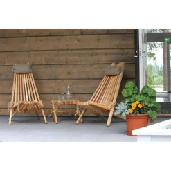 Outlet RETIF Chilienne En Bois Ecochair (Coussin Offert) Aulne