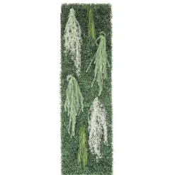Fashion RETIF Chute Feuillage Plastique Effet Blanchi - L85Cm - 2 Mod Les
