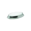 Outlet RETIF Cloche Couvre Assiette Ovale En Inox 20,6Cm