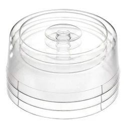 Flash Sale RETIF Cloche Transparente Bouton Transparent 30Cm