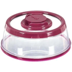 New RETIF Cloche Vide D'Air Conservation Des Aliments 19Cm Bordeaux