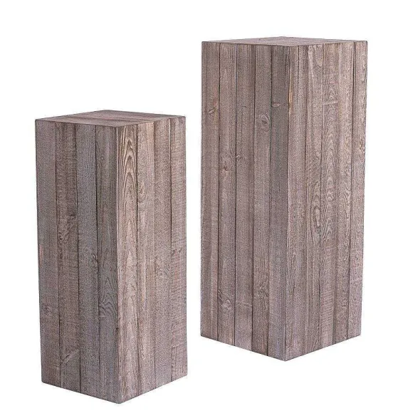 Store RETIF Colonne H Ritage 39X39X100Cm + 32X32X80Cm - Par 2