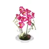 Clearance RETIF Composition Florale D'Orchid Es Artificielles Vase En C Ramique H40Cm