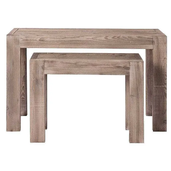 Cheap RETIF Console H Ritage L118Xp39Xh75Cm + L79Xp29Xh60Cm - Aspect Vieilli - Par 2