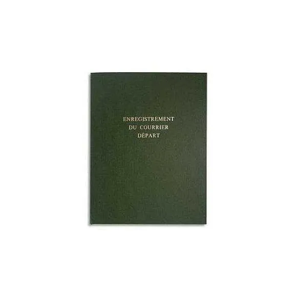 Best RETIF Corrig Pour Enregistrement Du Courrier D Part 160 Pages En 24X32Cm