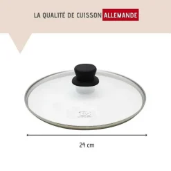 Store RETIF Couvercle De Cuisson En Verre 24Cm Elo
