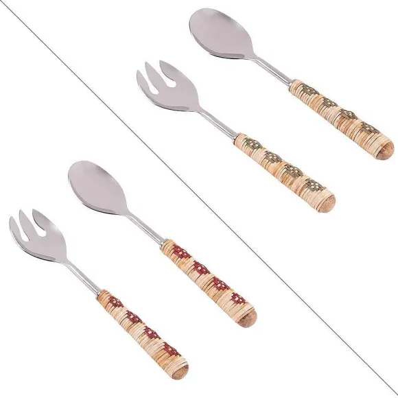 Shop RETIF Couverts Salade Arizona 28Cm (1 Mod Le Al Atoire)