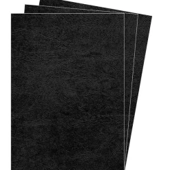 Fashion RETIF Couverture Reliure Delta Grain Cuir Din A4 250G Pack De 100 Noir