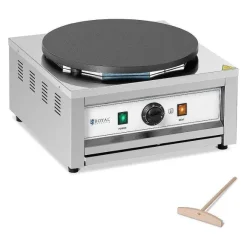 Best RETIF Cr Pi Re Lectrique 400Mm 3 000 Watts Professionnelle Acier Inoxydable Mat Ri